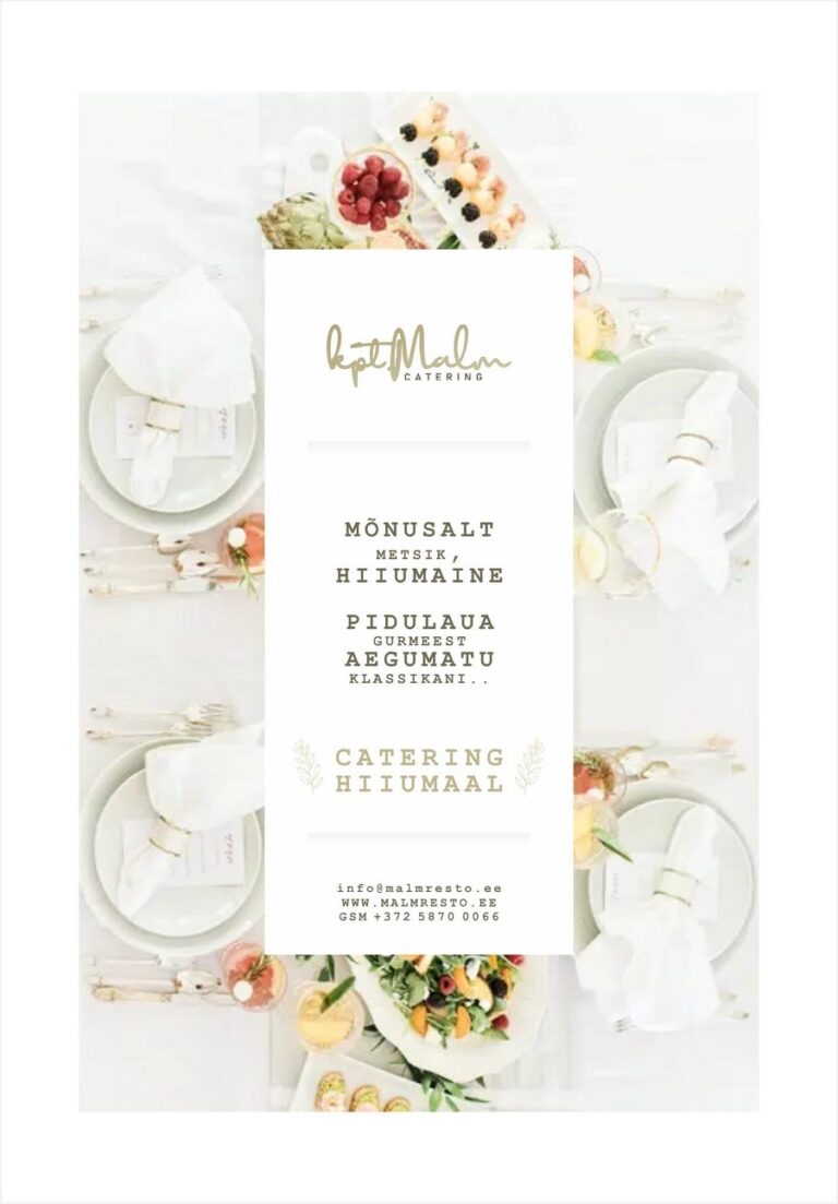 malm catering hiiumaal